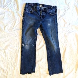 Men's Lucky Brand Blue Jeans, Size 32